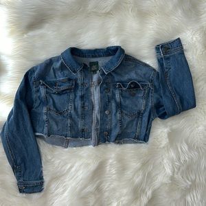 Cropped Jean Jacket